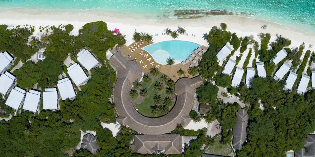 Ifuru Island Maldives from above. Ifuru Island Maldives from above.