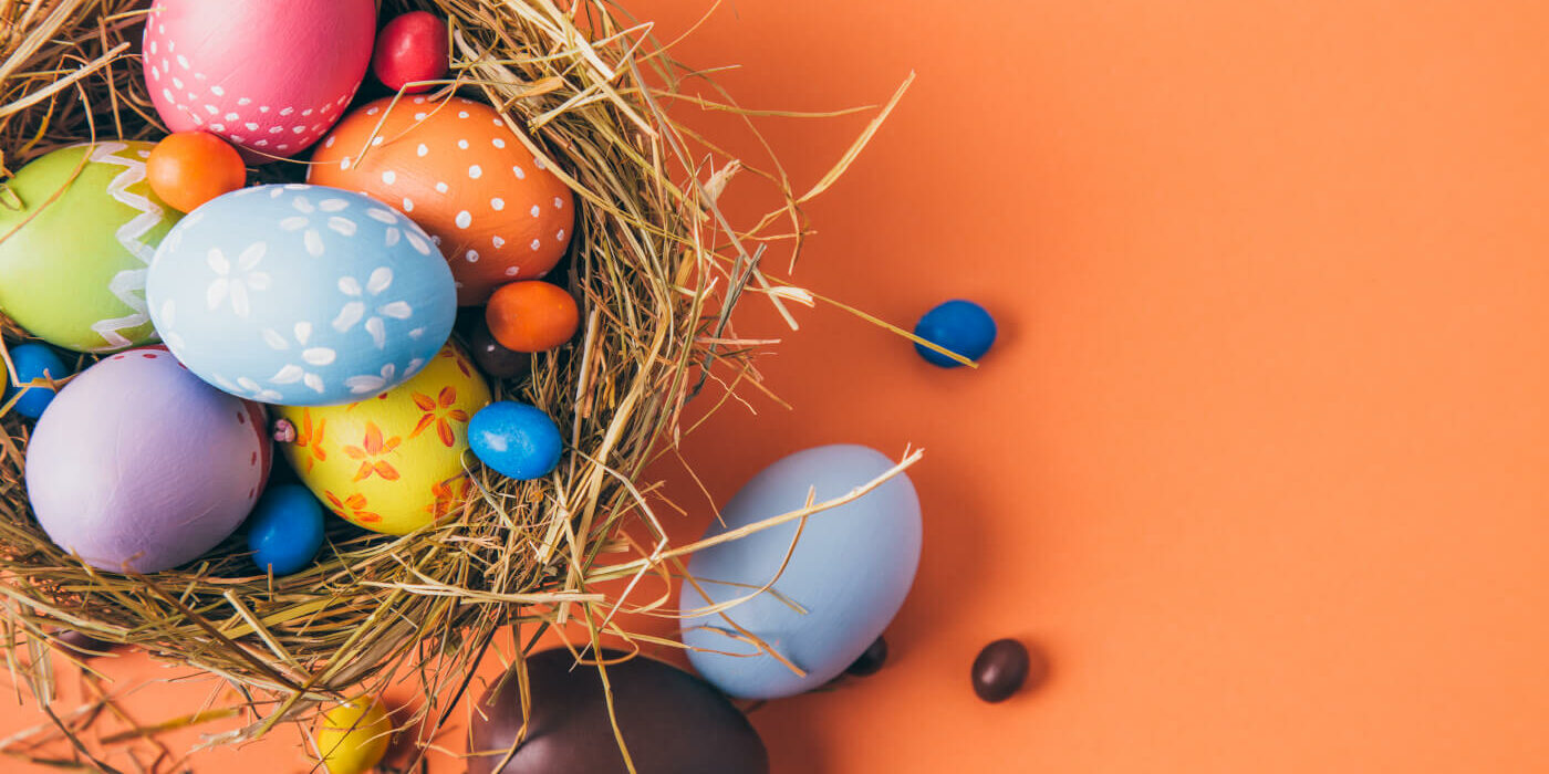 Easter Eggs for the occassion Photo Credit Sykes Cottages via Google Images Easter Eggs for the occasion.