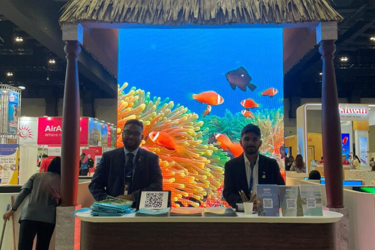 Maldives Booth at MATTA 2024 MATTA 2024 and the Maldives booth, showcasing its creativity.