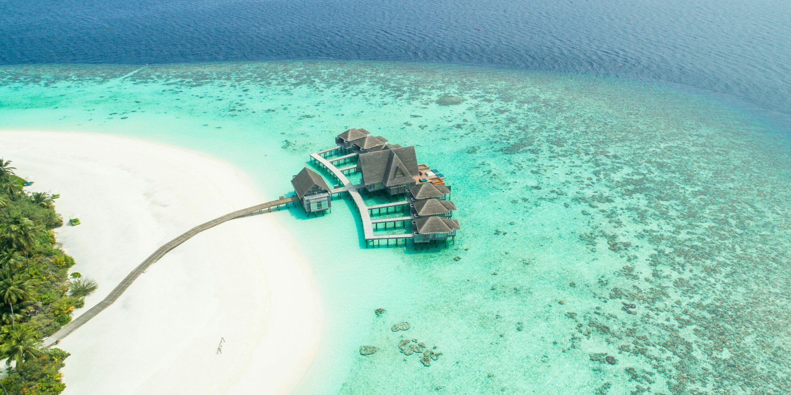 Photo Credit: ishan seefromthesky via Unsplash A Record High in February, New Maldivian Tourism Milestone. An aerial of a section at Kihavah Huravalhi Island Baa Atoll, Maldives. Photo Credit: ishan seefromthesky via Unsplash