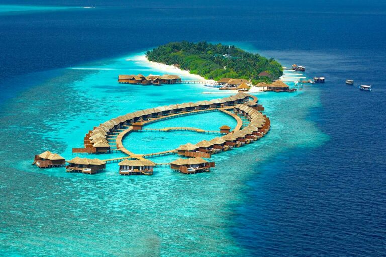 Lily Resorts Property Lily Beach Resort and Spa Maldives A bird's eye view of Lily Beach Resort & Spa Maldives