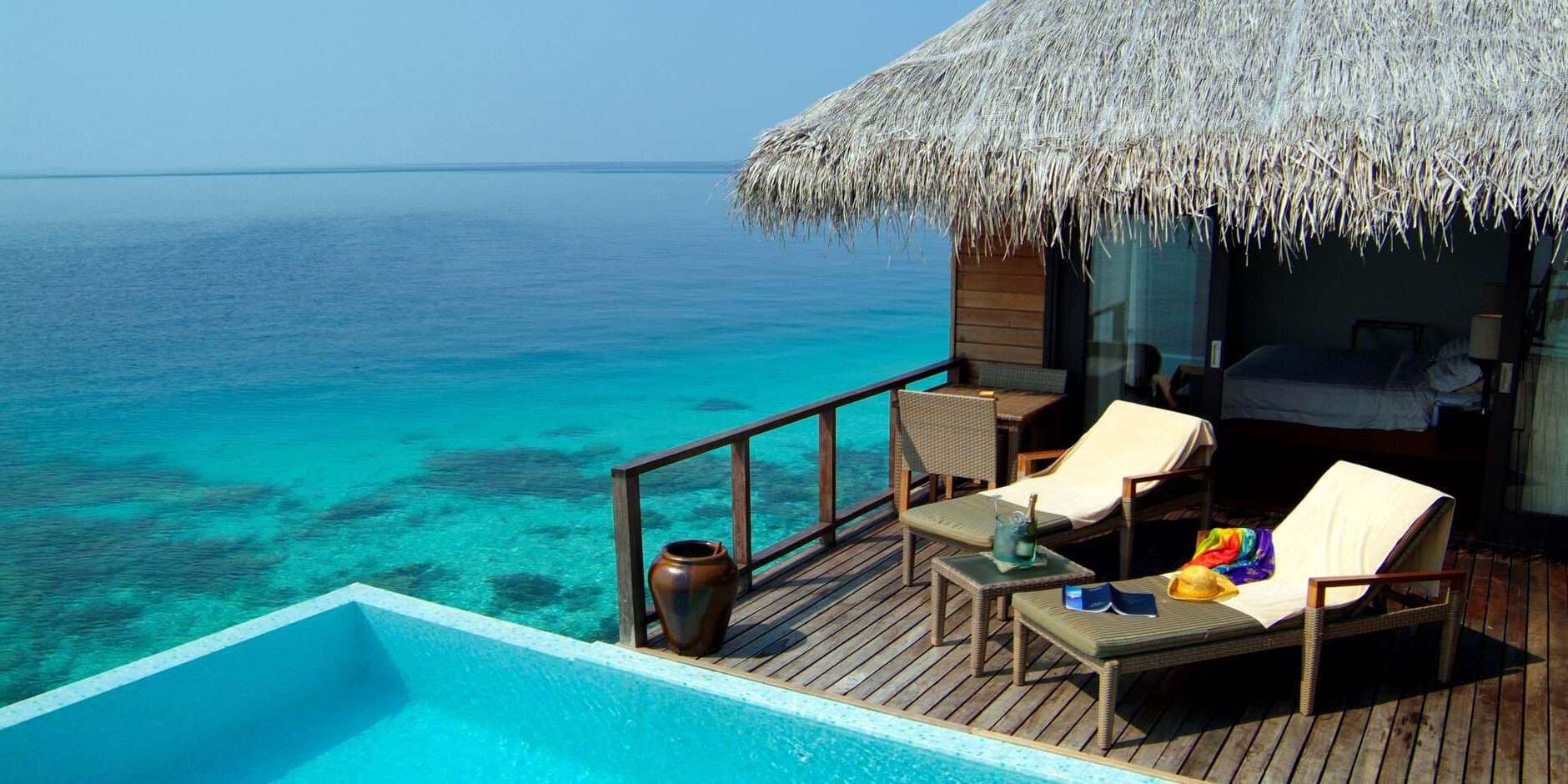 Coco Bodu Hithi and its water villa