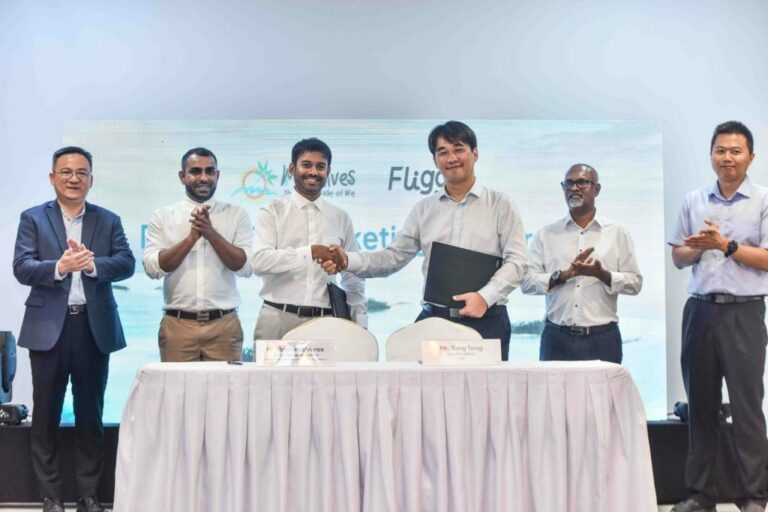 MMPRC & Fliggy Sign MOU to Strengthen Presence in China. Photo Credit: mmprc – Visit Maldives via Google Images MMPRC & Fliggy Sign MOU to Strengthen Presence in China. Photo Credit: mmprc - Visit Maldives via Google Images