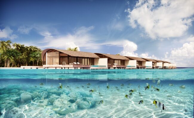 The Westin Maldives Miriandhoo Resort Achieves Solar Goals. Photo Credit: hospitalitynet.org via Google Images The Westin Maldives Miriandhoo Resort Achieves Solar Goals. Photo Credit: hospitalitynet.org via Google Images