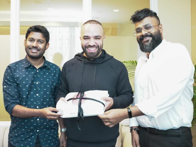 Khalid Al Ameri & his Partnership with MMPRC. Photo Credit: Visit Maldives Khalid Al Ameri & his Partnership with MMPRC. Photo Credit: Visit Maldives