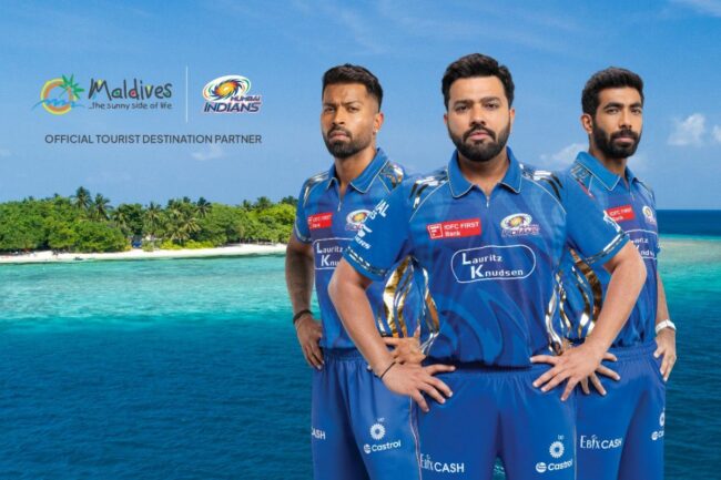 Mumbai Indians Becomes Official Tourist Destination Partner. Photo Credit: Visit Maldives Mumbai Indians Becomes Official Tourist Destination Partner. Photo Credit: Visit Maldives